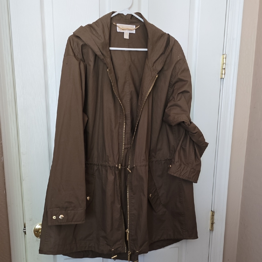 Michael Kors Olive Utility Jacket Womens